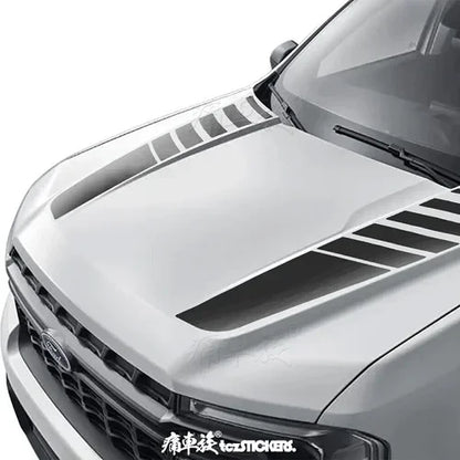 Dedicated Hood Trim Decal Film for Ford Maverick | Premium Color Change Vinyl - 200000182:496#H  black-200000182:173#G black-200000182:200013901#other colors-200000182:350686#J black-200000182:350852#D black-  DRIVEN - 16