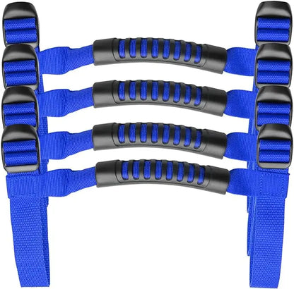 Roll Bar Grab Handles Grip for Jeep Wrangler YJ/TJ/JK/JL (1995–2021) | 4-Piece Set