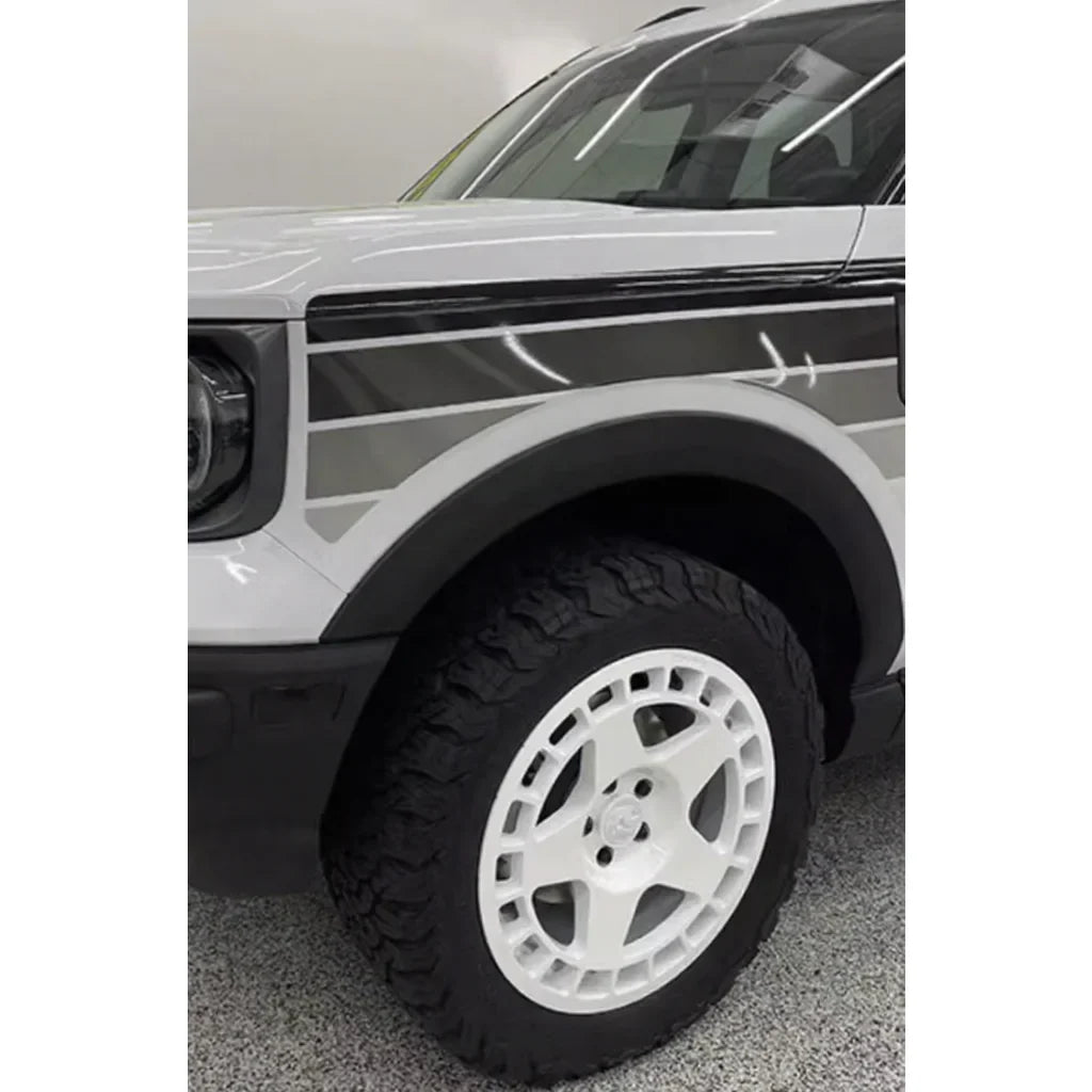 Retro Sunset Stripe Decal Kit for Ford Bronco Sport | Hood & Waist Line Vinyl Graphics - 200000182:193#A-200000182:691#C-200000182:29#B-  DRIVEN - 9