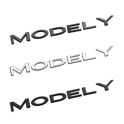 Original 3D ABS Letter Logo Emblem for Tesla Model 3 / Model Y | Rear Tailgate Trunk Badge - 200000182:10#MODEL Y Gloss Black-200000182:350852#MODEL Y Matte Black-200000182:366#MODEL Y Silver-200000182:193#MODEL 3 Gloss Black-200000182:29#MODEL 3 Matte Black-  DRIVEN - 5