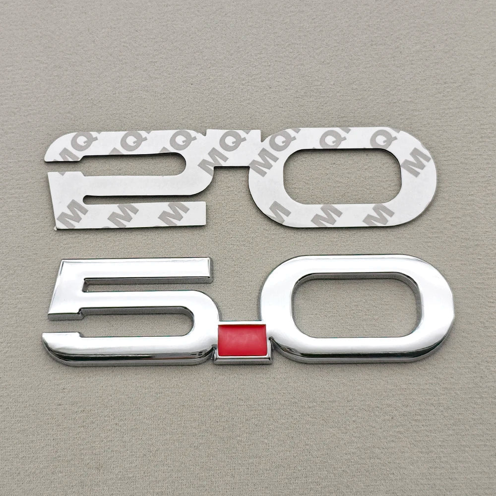 3D Metal 5.0 COYOTE V8 Badge | Grille, Trunk & Fender Emblem for Ford Mustang - 200000182:10#Sticker 5.0 Black-200000182:691#Sticker 5.0 Chrome-200000182:29#Sticker 5.0V8 Black-200000182:193#Sticker 5.0V8 Chome-200000182:173#Grill 5.0 Chrome-  DRIVEN - 13
