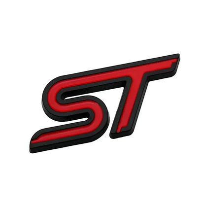 3D Metal ST Badge | Body & Trunk Emblem for Ford Everest / Fiesta / Ecosport / Focus - 200000182:350853#Black Green-200000182:350850#Silver Deep Blue-200000182:1052#Silver Blue-200000182:29#Silver White-200000182:496#Silver Yellow-  DRIVEN - 18