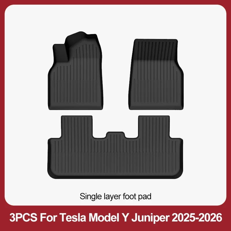 TPE Floor Mats & Luggage Mat for Tesla Model Y Juniper Premium / Performance (2025+) | All-Weather Set - 200000182:29#3PCS floor mats-200000182:10#6PCS sets-200000182:350852#5PCS sets-200000182:366#5PCS sets-200000182:175#7PCS sets-  DRIVEN - 23
