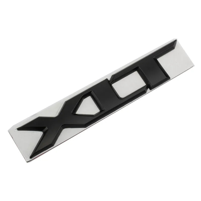 3D Metal XLT Letter Logo Badge Emblem for Ford F-150 / Ranger | Trunk Body Decal Sticker
