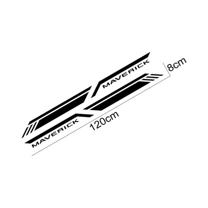 Trunk Side Stripe Decal for Ford Maverick XL / XLT / Lariat | Pickup Bed Vinyl Sticker - 200000182:29#Glossy White-200000182:193#Glossy Black-200000182:771#Carbon Fiber-200000182:200004890#Matt Black-200000182:200006152#Colorful Laser-  DRIVEN - 5