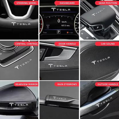 3D Metal Creative Waterproof Emblem Sticker for Tesla Model 3 / Y | Dirt-Proof Car Badge - 200000182:193#For Tesla;5:200000990#5pc-200000182:193#For Tesla;5:361385#10pc-  DRIVEN - 3