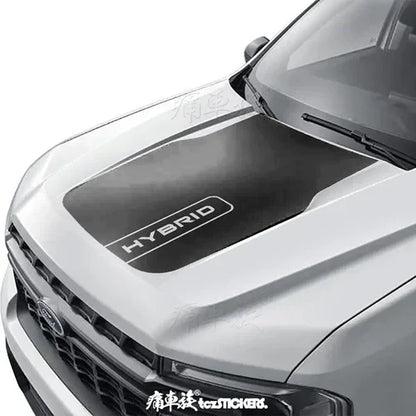Dedicated Hood Trim Decal Film for Ford Maverick | Premium Color Change Vinyl - 200000182:496#H  black-200000182:173#G black-200000182:200013901#other colors-200000182:350686#J black-200000182:350852#D black-  DRIVEN - 9