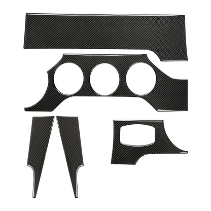Carbon Fiber Dashboard Panel Trim for Ford Mustang GT (2015-2021) | Interior Decal Kit - 200000182:10;5:100014064#Left-hand drive-200000182:193;5:100014064#Left-hand drive-  DRIVEN - 3
