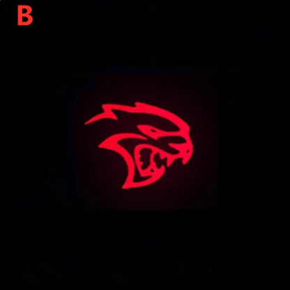 LED Door Logo Projector Welcome Light for Dodge Charger / Challenger | Ghost Shadow Puddle Light