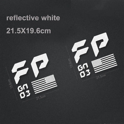 FP Performance USA Flag Bedside Decal for Ford F-150 / F-250 Raptor (Gen 1, 2 & 3) | Vinyl Sticker Pair - 200000182:10#red color 03-200000182:173#D-200000182:175#C-200000182:29#A-200000182:366#E-  DRIVEN - 9