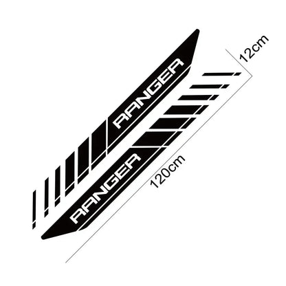 Rear Trunk Side Letter Vinyl Decal for Ford Ranger Raptor | Film Truck Graphic Sticker - 200000182:193#Glossy Black-200000182:29#Glossy White-200000182:691#Glossy Gray-200000182:10#Glossy Red-200000182:350852#Glossy Orange-  DRIVEN - 5