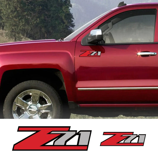 Z71 Tailgate & Body Decal for Chevrolet Silverado / Colorado 1500 / 2500 | Vinyl Decor Sticker - 200000182:193#Z71;5:200000990#23X7CM-  DRIVEN - 2