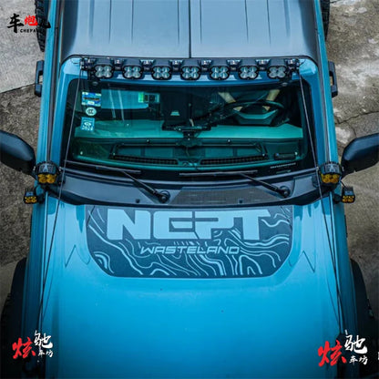 Customized Body Exterior Sport Vinyl Film | KK Decoration Wrap for Cars & Trucks - 200000182:193#hood-200000182:29#Left and Right-  DRIVEN - 5