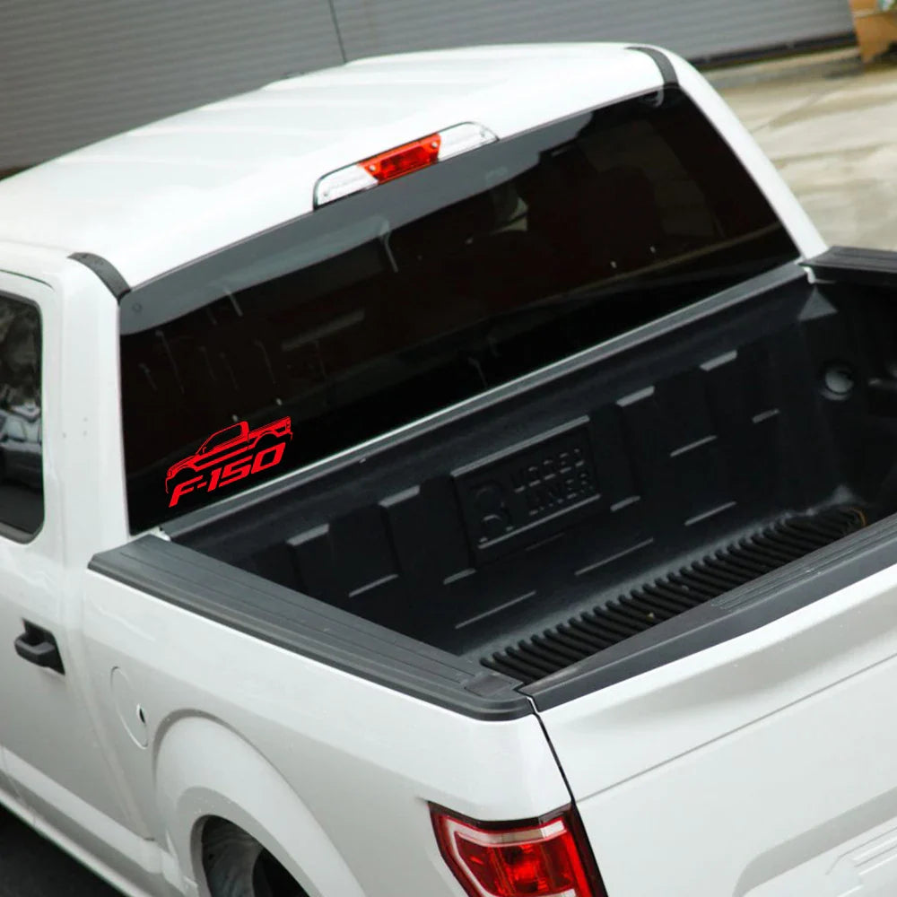 Limited Edition Window & Body Logo Decal for Ford F-150 / Raptor | Vinyl Truck Sticker - 200000182:175#Glossy Blue;355:203282823#1 Piece-200000182:175#Glossy Blue;355:203282824#2 Piece-200000182:366#Glossy Yellow;355:203282823#1 Piece-200000182:366#Glossy Yellow;355:203282824#2 Piece-200000182:350850#Carbon Fiber;355:203282823#1 Piece-  DRIVEN - 5