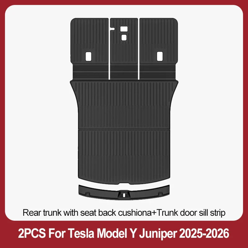 TPE Floor Mats & Luggage Mat for Tesla Model Y Juniper Premium / Performance (2025+) | All-Weather Set - 200000182:29#3PCS floor mats-200000182:10#6PCS sets-200000182:350852#5PCS sets-200000182:366#5PCS sets-200000182:175#7PCS sets-  DRIVEN - 15