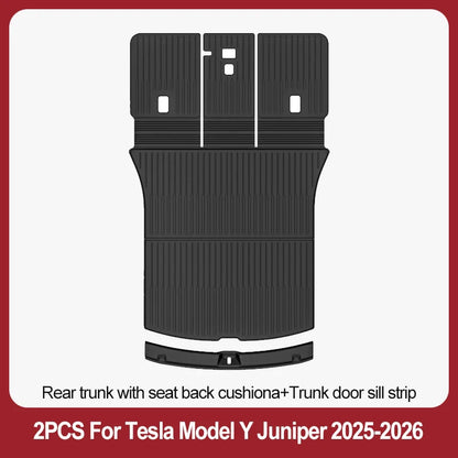 TPE Floor Mats & Luggage Mat for Tesla Model Y Juniper Premium / Performance (2025+) | All-Weather Set - 200000182:29#3PCS floor mats-200000182:10#6PCS sets-200000182:350852#5PCS sets-200000182:366#5PCS sets-200000182:175#7PCS sets-  DRIVEN - 15