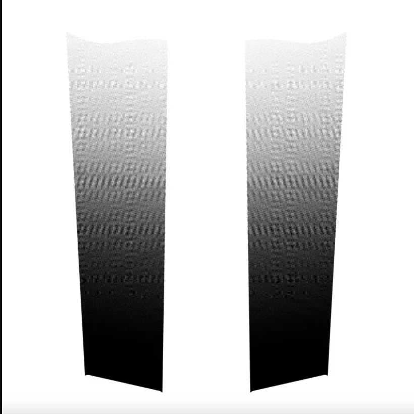 Gradient Hood Stripe & Waistline Decal for Ford Mustang (2018–2021) | Sport Modified Vinyl Graphics - 200000182:691#waistline-200000182:29#hood-  DRIVEN - 6