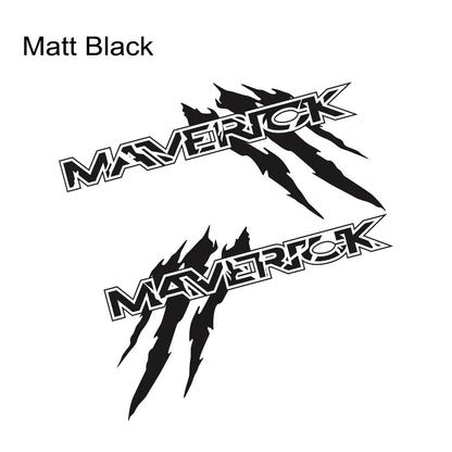 Ford Maverick Claw Style Pickup Bed Side Graphic Kit – Vinyl Decal (2 Pcs) | XLT, XL, V8 | 4 Sizes, 11 Finishes - 200000182:350852#Glossy Orange;5:361386#70x38.9cm-200000182:350852#Glossy Orange;5:361385#50x27.8cm-200000182:350852#Glossy Orange;5:200000990#40x22cm-200000182:10#Glossy Red;5:100014064#90x50cm-200000182:10#Glossy Red;5:361386#70x38.9cm-  DRIVEN - 15