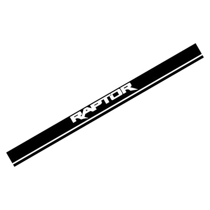 Hood Stripe Style Decal for Ford F-150 / Ranger Raptor | Vinyl Truck Sticker - 200000182:691#Model C;355:203282818#Glossy Orange-200000182:691#Model C;355:203282826#Glossy Red-200000182:691#Model C;355:203282825#Glossy Gray-200000182:691#Model C;355:203282824#Glossy White-200000182:691#Model C;355:203282822#Matt Silver-  DRIVEN - 8