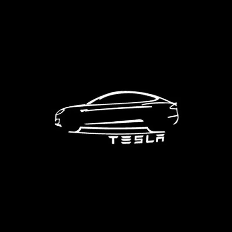 Car Door LED Logo Projector Welcome Lights for Tesla | HD 3D Laser Ghost Shadow Light (2 or 4pcs) - 14:175#Tesla13;355:203287811#4PCS-14:365458#Tesla06;355:203287811#4PCS-14:350850#Tesla07;355:203287813#2PCS-14:200002130#Tesla05;355:203287811#4PCS-14:365458#Tesla06;355:203287813#2PCS-  DRIVEN - 8