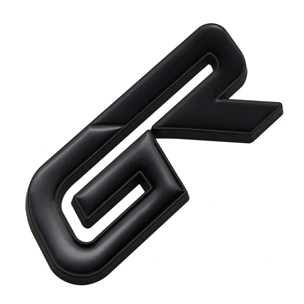 GR Logo Front Grille Emblem Sticker for Toyota Land Cruiser / Yaris / Camry / Vios | Gazoo Racing Badge