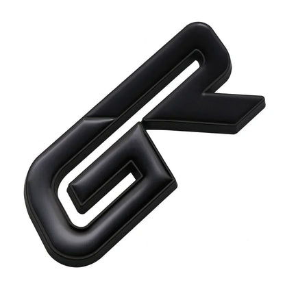 GR Logo Front Grille Emblem Sticker for Toyota Land Cruiser / Yaris / Camry / Vios | Gazoo Racing Badge
