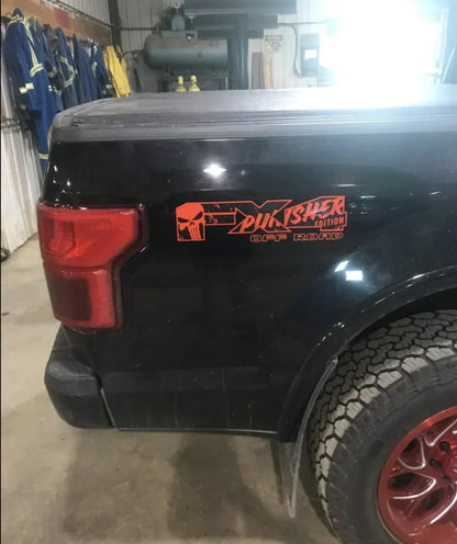 FX4 Off-Road Skull Bedside Decal for 4x4 Trucks | Modified Vinyl Sticker Kit - 200000182:193#A-200000182:29#B-  DRIVEN - 3
