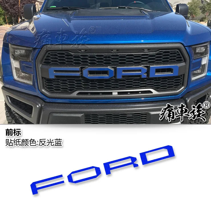 Custom Head Letter Vinyl Decal for Ford Raptor F-150 | KK Film Decorative Sticker - 200000182:10#B-200000182:350852#C-200000182:366#D-200000182:175#E-200000182:173#F-  DRIVEN - 5