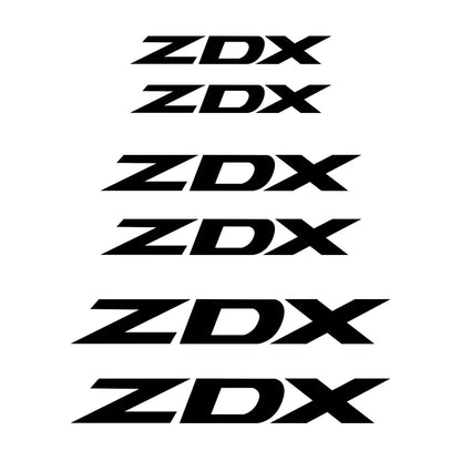 Brake Caliper Badge Decal for Acura MDX / ILX / RDX / TLX / RL / TSX / ZDX | 6-Piece Vinyl Film Set - 200000182:193#For MDX;5:200000990#Black-200000182:350852#For CDX;5:361385#Silver White-200000182:350852#For CDX;5:361386#Red-200000182:366#For NSX;5:200000990#Black-200000182:366#For NSX;5:361385#Silver White-  DRIVEN - 14