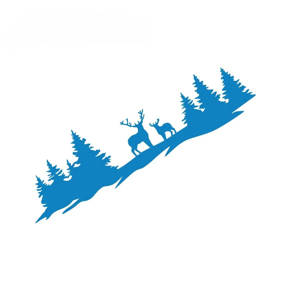 Hunting Deer & Trees Tailgate Decal | 4x4 Off-Road Vinyl Sticker for Pickup Trucks & SUVs - 200000182:350850#Carbon Fiber;5:361385#135x38.7cm-200000182:350850#Carbon Fiber;5:361386#150x43cm-200000182:496#Silver;5:361386#150x43cm-200000182:350686#Gold;5:200000990#100x28.6cm-200000182:350686#Gold;5:361385#135x38.7cm-  DRIVEN - 14