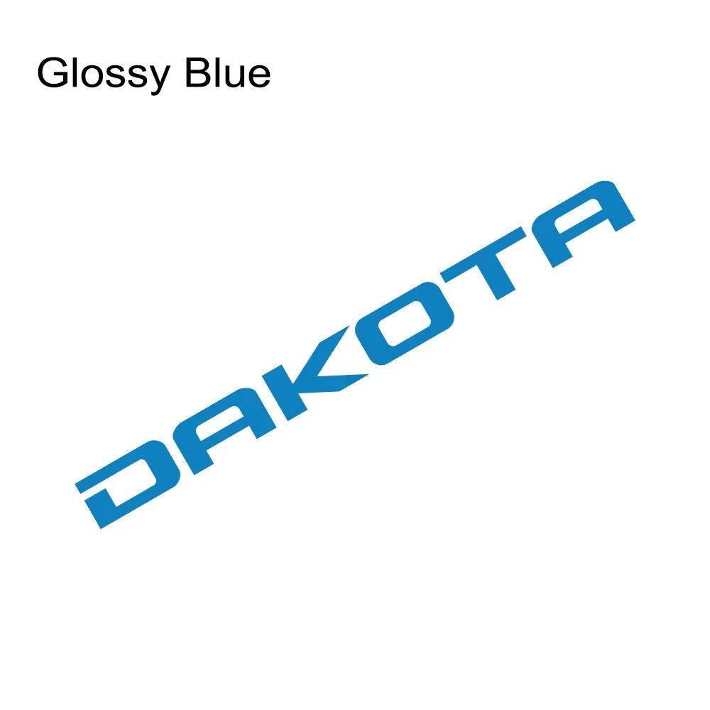 Front Windshield Decal for Dodge Dakota SLT / SXT / 5.9 / R/T | Vinyl Truck Window Sticker - 200000182:691#Glossy Gray-200000182:10#Glossy Red-200000182:193#Glossy Black-200000182:29#Glossy White-200000182:175#Glossy Blue-  DRIVEN - 10