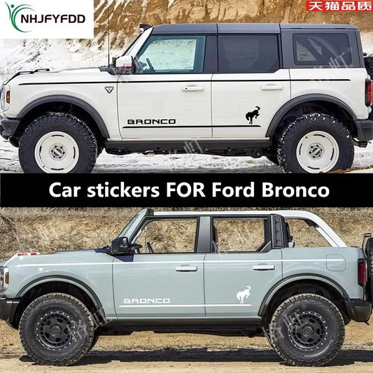 Fashion Sport Custom Appearance Modified Vinyl Decal Kit for Ford Bronco | KK Wrap - 200000182:173#C-  DRIVEN - 1