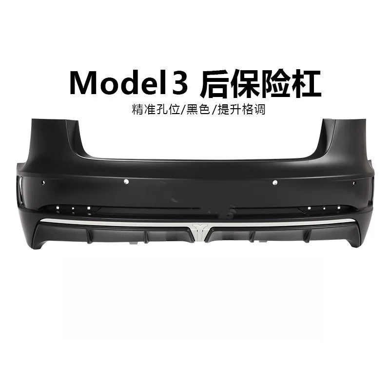 Complete Modified Body Kit for Tesla Model 3 (2018–2022) | Front & Rear Bumper Assembly (MaiAutoR) - 14:200004889#tail wing side skirt-14:200004890#front bumper-14:200004891#rear bumper-14:200003699#set-  DRIVEN - 5