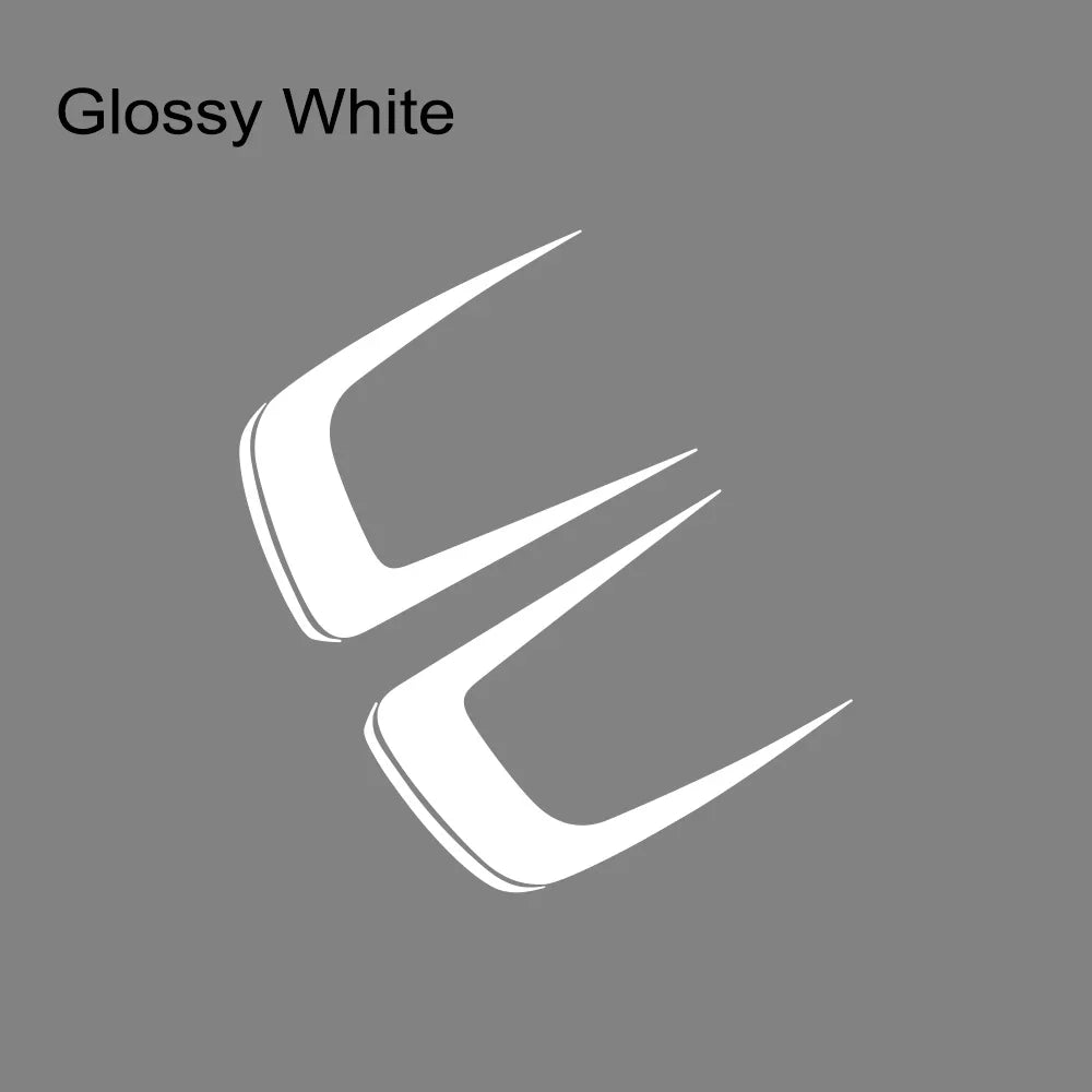 Hood Cover Engine Vinyl Film Sticker for Dodge Charger | 2-Piece Sport Style Decal