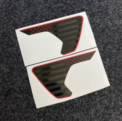 American Flag Hood, Fender Vent & Side Decal Kit for Jeep Wrangler JL / Gladiator (2018–2023) | Matte Vinyl - 200000182:496#B-200000182:10#A-200000182:350686#D-200000182:173#C-  DRIVEN - 7