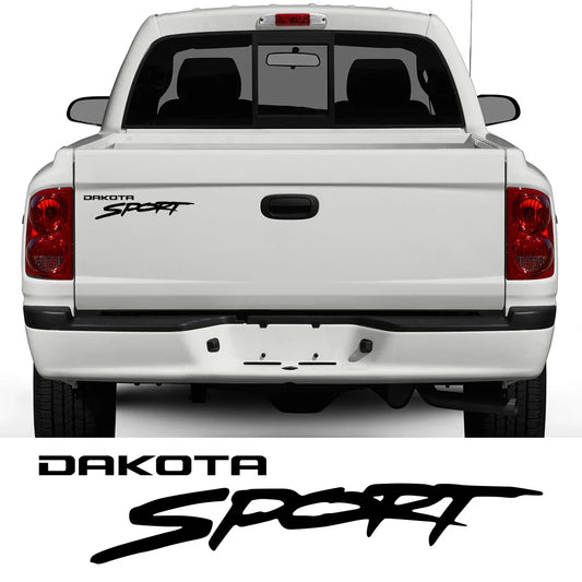 Sport Side Graphic Decal for Dodge Dakota SLT / SXT / 5.9 / R/T | Vinyl Logo Style Truck Sticker - 200000182:173#Matt Gold;355:203282823#1 Piece-  DRIVEN - 1