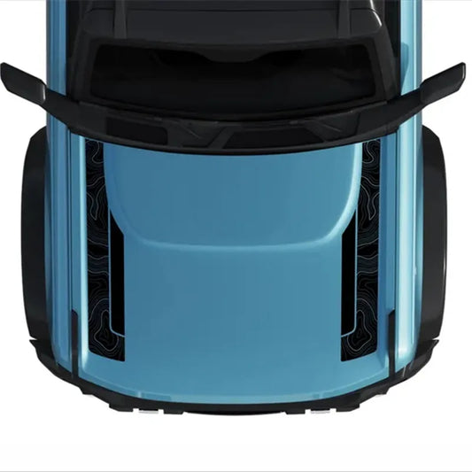 Sporty Fashionable Professional Vinyl Decal Kit for Ford Bronco | Full-Body PVC Appearance Wrap - 200000182:29#A-  DRIVEN - 1