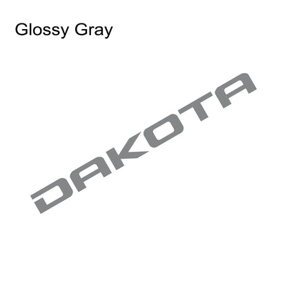 Front Windshield Decal for Dodge Dakota SLT / SXT / 5.9 / R/T | Vinyl Truck Window Sticker - 200000182:691#Glossy Gray-200000182:10#Glossy Red-200000182:193#Glossy Black-200000182:29#Glossy White-200000182:175#Glossy Blue-  DRIVEN - 7