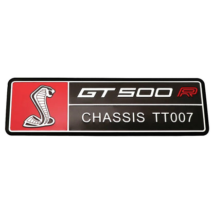 Alloy GT350 / GT500 Logo Trunk & Body Badge | Ford Shelby Mustang Emblem Sticker - 200000182:350852#E-200000182:10#D-200000182:175#G-200000182:366#F-200000182:173#H-  DRIVEN - 12