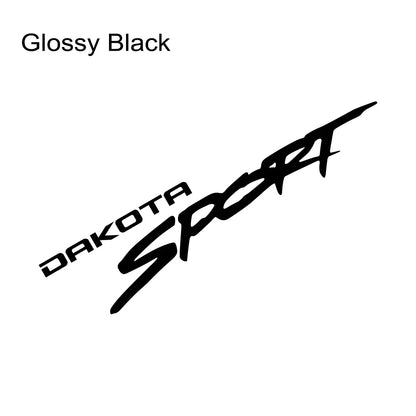 Sport Side Graphic Decal for Dodge Dakota SLT / SXT / 5.9 / R/T | Vinyl Logo Style Truck Sticker - 200000182:173#Matt Gold;355:203282823#1 Piece-200000182:173#Matt Gold;355:203282824#2 Pieces-200000182:496#Matt Silver;355:203282823#1 Piece-200000182:496#Matt Silver;355:203282824#2 Pieces-200000182:175#Glossy Blue;355:203282823#1 Piece-  DRIVEN - 17
