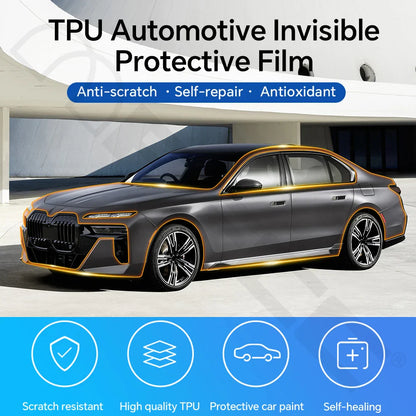 Precut PPF for BMW 7 Series G70 / M Sport (2023–2025) | TPU Paint Protection Film Clear Bra - 200000182:350686#Front;5:200000990#Clear Film-200000182:350852#Door;5:200000990#Clear Film-200000182:350853#Rear Side;5:200000990#Clear Film-200000182:350850#Hood;5:200000990#Clear Film-200000182:10#Rear trunk;5:200000990#Clear Film-  DRIVEN - 5