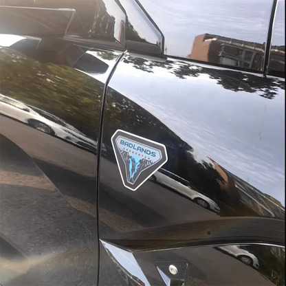 Badlands Sasquatch Fender Vent Decal for Ford Bronco | Forest Mountain Emblem Vinyl Sticker - 200000182:771#D;5:100014064#10.5x7.5cm-200000182:691#C;5:100014064#10.5x7.5cm-200000182:29#B;5:100014064#10.5x7.5cm-200000182:193#A;5:100014064#10.5x7.5cm-  DRIVEN - 6