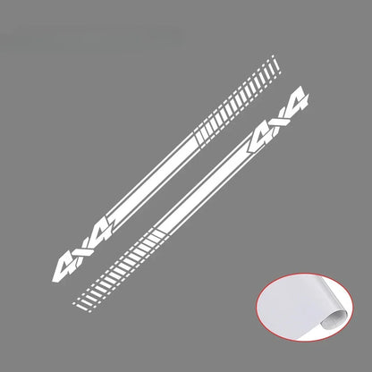 4x4 Off-Road Side Stripe Decal | 2-Piece Self-Adhesive Vinyl Sticker for Pickup Trucks & SUVs - 200000182:350852# Red;5:200000990#110x7.8cm-200000182:10# Gray;5:361385#170x10cm-200000182:175#Silver;5:200000990#110x7.8cm-200000182:350852# Red;5:361385#170x10cm-200000182:173#Carbon Fiber;5:200000990#110x7.8cm-  DRIVEN - 7