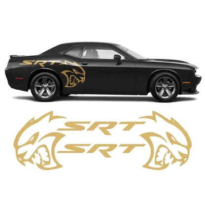 Hellcat SRT Rear Fender Tribal Decal — Both Sides Included | Challenger, Charger & Mustang - 200000182:691#03;5:200000990#Both Side-200000182:10#04;5:200000990#Both Side-200000182:193#01;5:200000990#Both Side-200000182:29#02;5:200000990#Both Side-200000182:175#07;5:200000990#Both Side-  DRIVEN - 7
