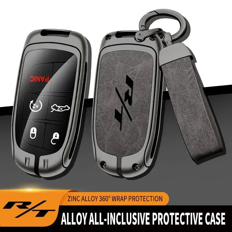 Zinc Alloy Key Case for Dodge Challenger / Charger / Journey / RAM | Remote Control Cover
