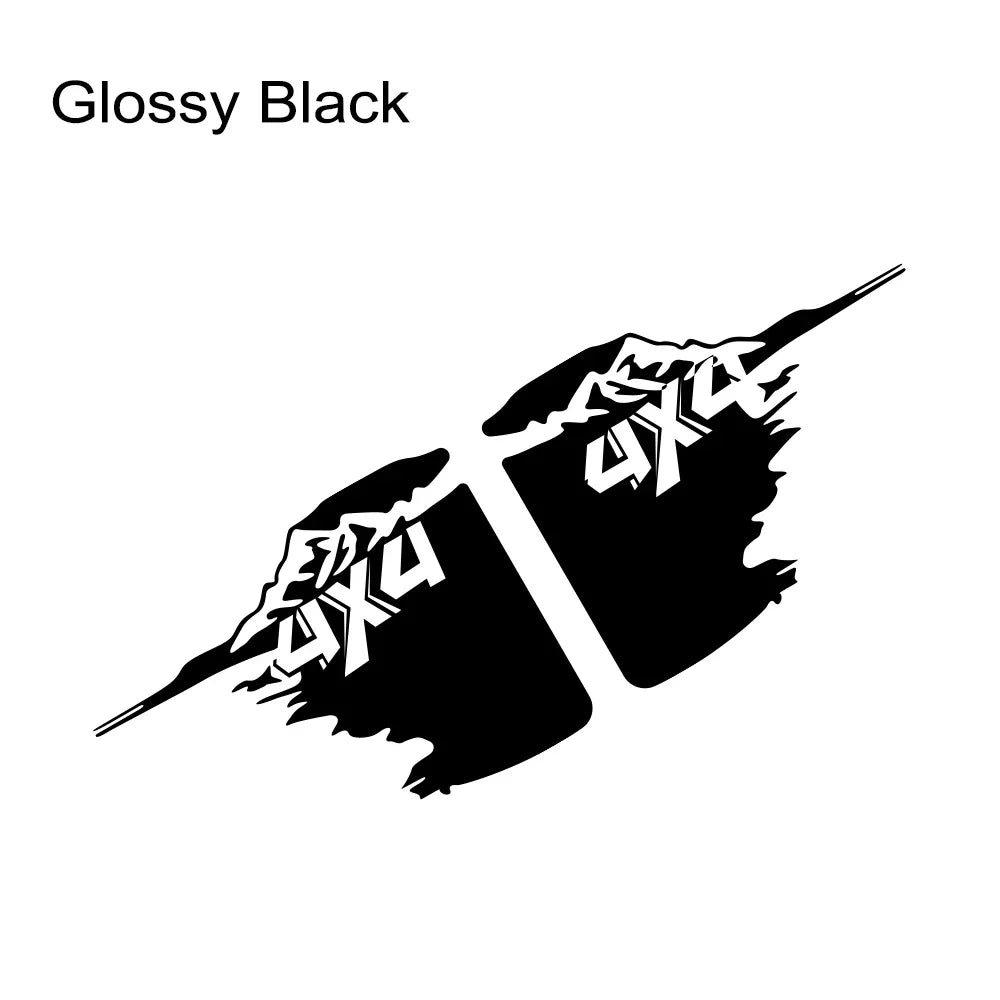 Universal 4x4 Side Bed Splash Decal | Fits Ford F-150, Toyota Hilux, Dodge RAM, Isuzu D-Max, Mitsubishi L200 & More - 200000182:350850#Glossy Black-200000182:350853#Glossy Gray-200000182:350852#Glossy White-200000182:1052#Carbon Fiber-200000182:366#Matt Silver-  DRIVEN - 8