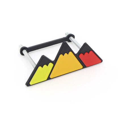 TRD Tri-Color Grille Badge Emblem for Toyota Tacoma / Tundra / 4Runner / Highlander | 3-Piece ABS Set - 200000182:350686#Type 8-200000182:173#Type 6-200000182:496#Type 7-200000182:29#Type 2-200000182:691#Type 3-  DRIVEN - 9