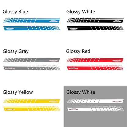 JCW Door Side Skirt Stripe Decal for Mini Cooper | 2-Piece Vinyl Decoration Kit - 200000182:193#Glossy Black-200000182:29#Glossy White-200000182:691#Glossy Gray-200000182:10#Glossy Red-200000182:366#Glossy Yellow-  DRIVEN - 5