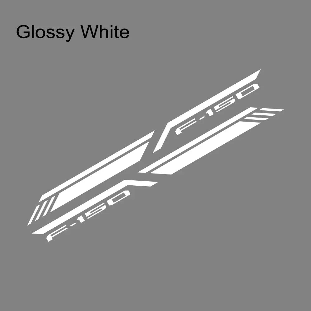 Bed Side Stripe Decal for Ford F-150 Raptor / Lariat / Limited | Pickup Vinyl Sticker - 200000182:29#Glossy White-200000182:193#Glossy Black-200000182:10#Glossy Red-200000182:691#Glossy Gray-200000182:366#Glossy Yellow-  DRIVEN - 7