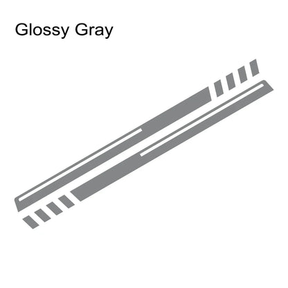 Door Side Wrapping Vinyl Film Kit for Ford Bronco | Waterproof PVC Word Decal Sticker - 200000182:173#Matt Black-200000182:496#Matt Silver-200000182:691#Glossy Gray-200000182:10#Glossy Red-200000182:193#Glossy Black-  DRIVEN - 13